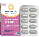 ultimate flora women's care probiotic 15 billion go pack (renew life)