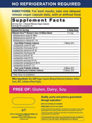ultimate flora women's care probiotic 15 billion go pack (renew life) supplement facts