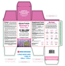 ultimate probiotic women's natural factors label