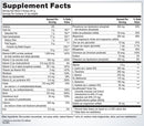ultraclear plus detox powder vanilla metagenics supplement facts