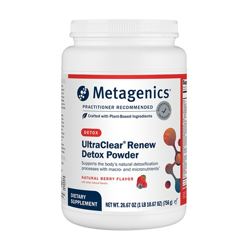 ultraclear renew detox powder berry metagenics
