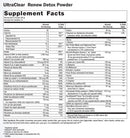 ultraclear renew (metagenics) supplement facts