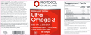 ultra omega-3 (protocol for life balance) label