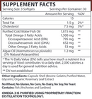 ultra omega-3 vinco supplement facts