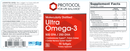 ultra omega 3-d (protocol for life balance) label