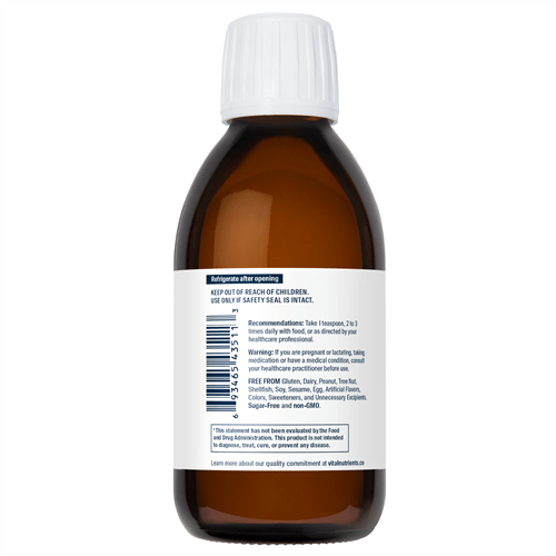 Ultra Pure® Fish Oil 1400 Pharmaceutical Grade (Vital Nutrients)