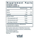 ultra pure fish oil 675 vital nutrients supplement facts
