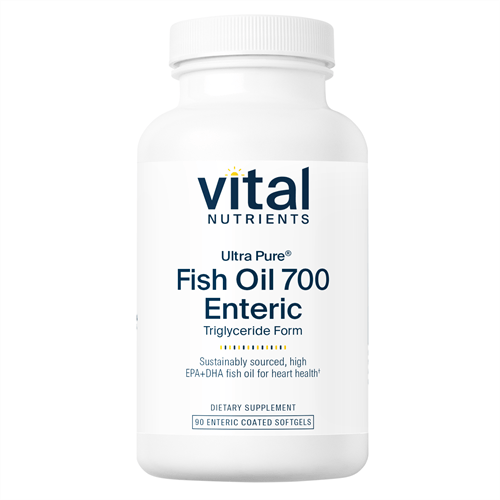 ultra pure fish oil 700 enteric vital nutrients