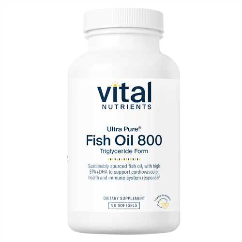 Ultra Pure Fish Oil 800 TG Vital Nutrients