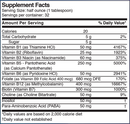 ultra b complex drs advantage supplement facts
