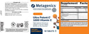 ultra potent-c 1000 vitamin c (metagenics) label