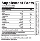 ultra pure liver concentrate metabolic code supplement facts