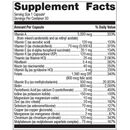ultra solo without iron bariatric advantage supplement facts