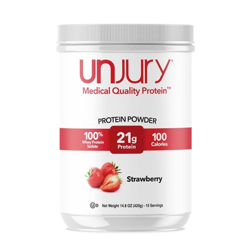 Unjury High Whey Protein Powder - Strawberry Bariatric Fusion