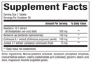 urinary tract health support bioclinic naturals supplement facts