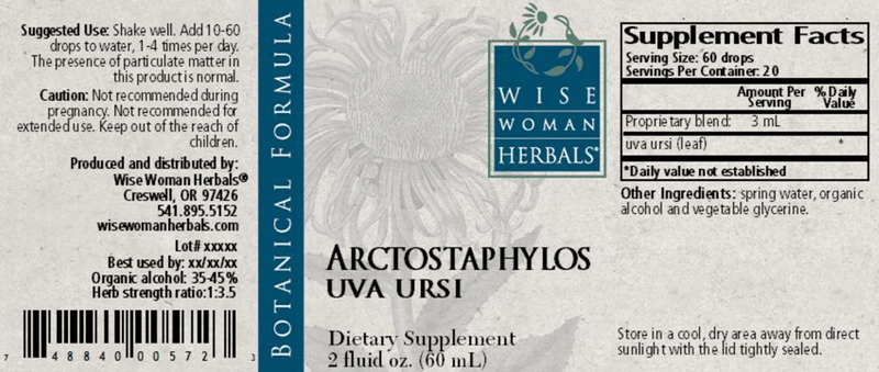 Uva Ursi 2oz Wise Woman Herbals products