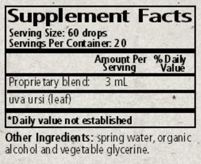 uva ursi wise woman herbals supplement facts