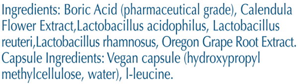 BACKORDER ONLY - V-BoricPro Supplement Facts Label