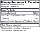 vanadium complex progressive labs supplement facts