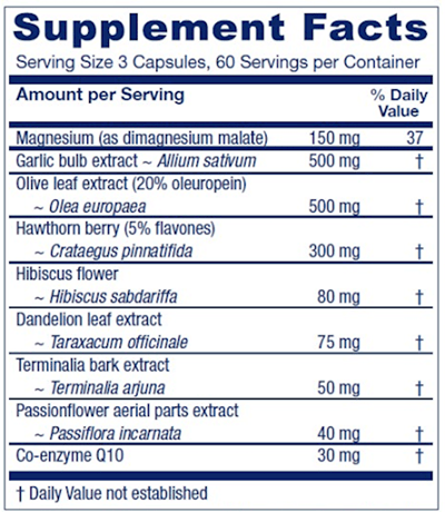 VasoBlend 180ct Vitanica supplements