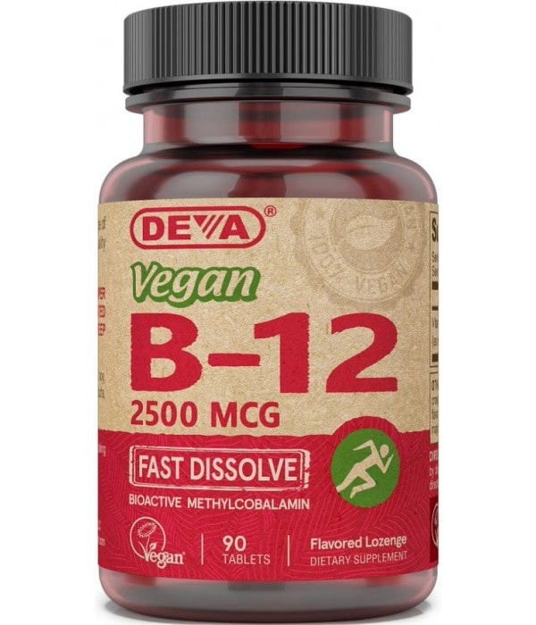 Vegan B12 2500 mcg (Deva Nutrition LLC)