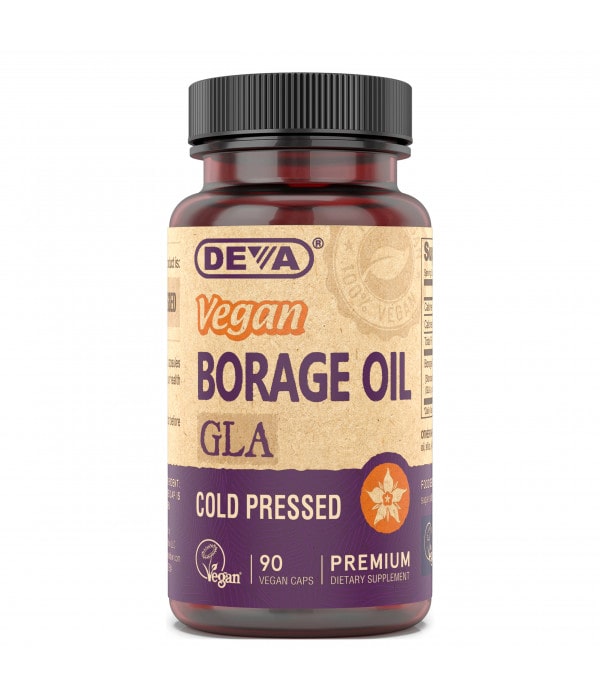 Vegan Borage Oil 500 mg (Deva Nutrition LLC)