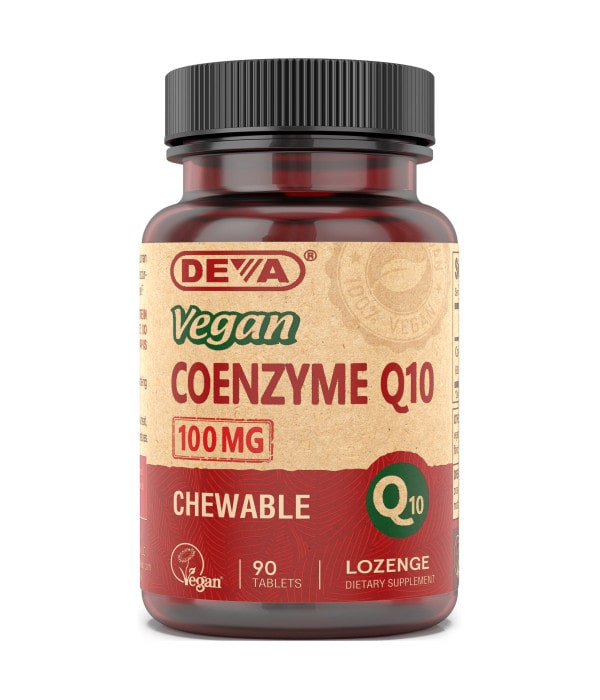 vegan coenzyme q10 100 mg deva nutrition