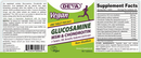 vegan glucosamine-chondroitin-msm deva nutrition label