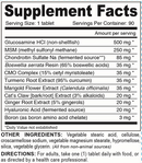 vegan glucosamine-chondroitin-msm deva nutrition supplement facts