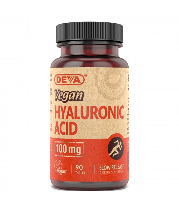 vegan hyaluronic acid 100 mg deva nutrition