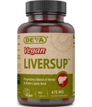 vegan liver support 675 mg deva nutrition