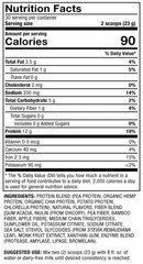 pure power | vegan protein dr. mercola nutrition facts