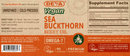 vegan sea buckthorn oil deva nutrition label