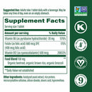 vegan b12 megafood supplement facts