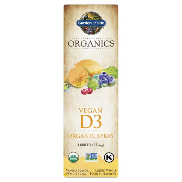 vegan d3 spray organic garden of life