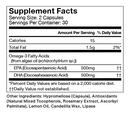 vegan omega-3 momentous supplement facts