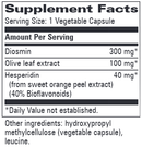 venous support (progressive labs) supplement facts