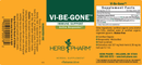 vi-be-gone (herb pharm) label