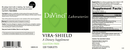vira shield davinci labs label