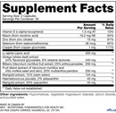 vision sap (nfh nutritional fundamentals) supplement facts