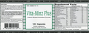vita-minz plus montiff label