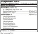ther-biotic vital 10 powder sfi health supplement facts