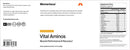 vital aminos momentous label
