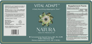 vital adapt liquid natura health products label
