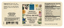 vital detox | hepaglycerite wise woman herbals label