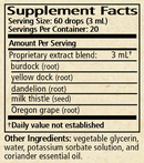 vital detox | hepaglycerite wise woman herbals supplement facts