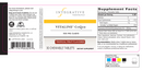 vitaline coq10 100 mg chewable tropical fruit (integrative therapeutics) label