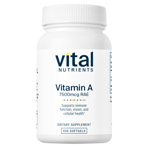 Vitamin A 7500mcg RAE Vital Nutrients