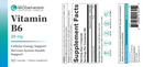 vitamin b6 nutra biogenesis label