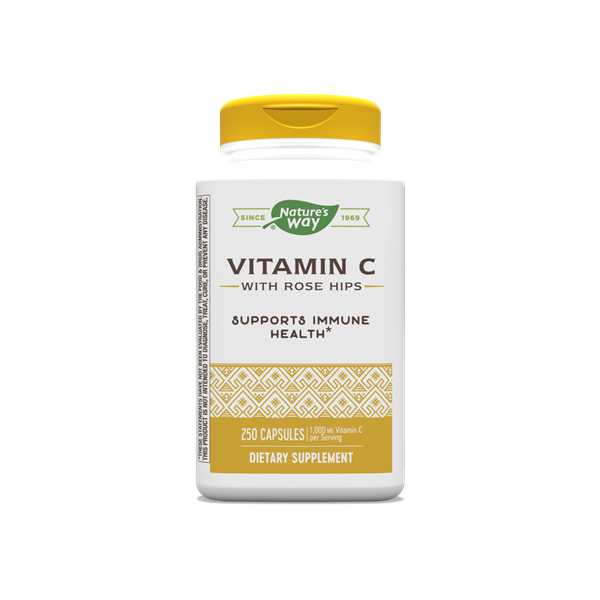 Vitamin C-500 with Rose Hips (Nature's Way)